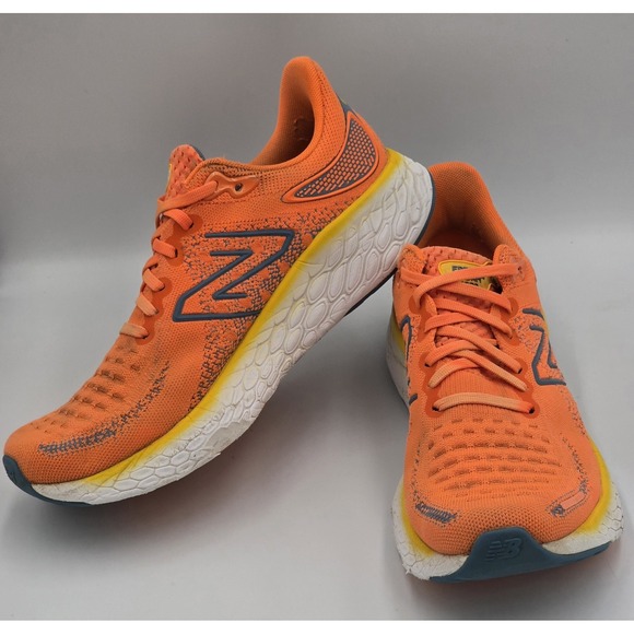 New Balance Fresh Foam x 1080v12 Vibrant Orange Men's 10 Running Shoes Sneakers - Picture 6 of 12